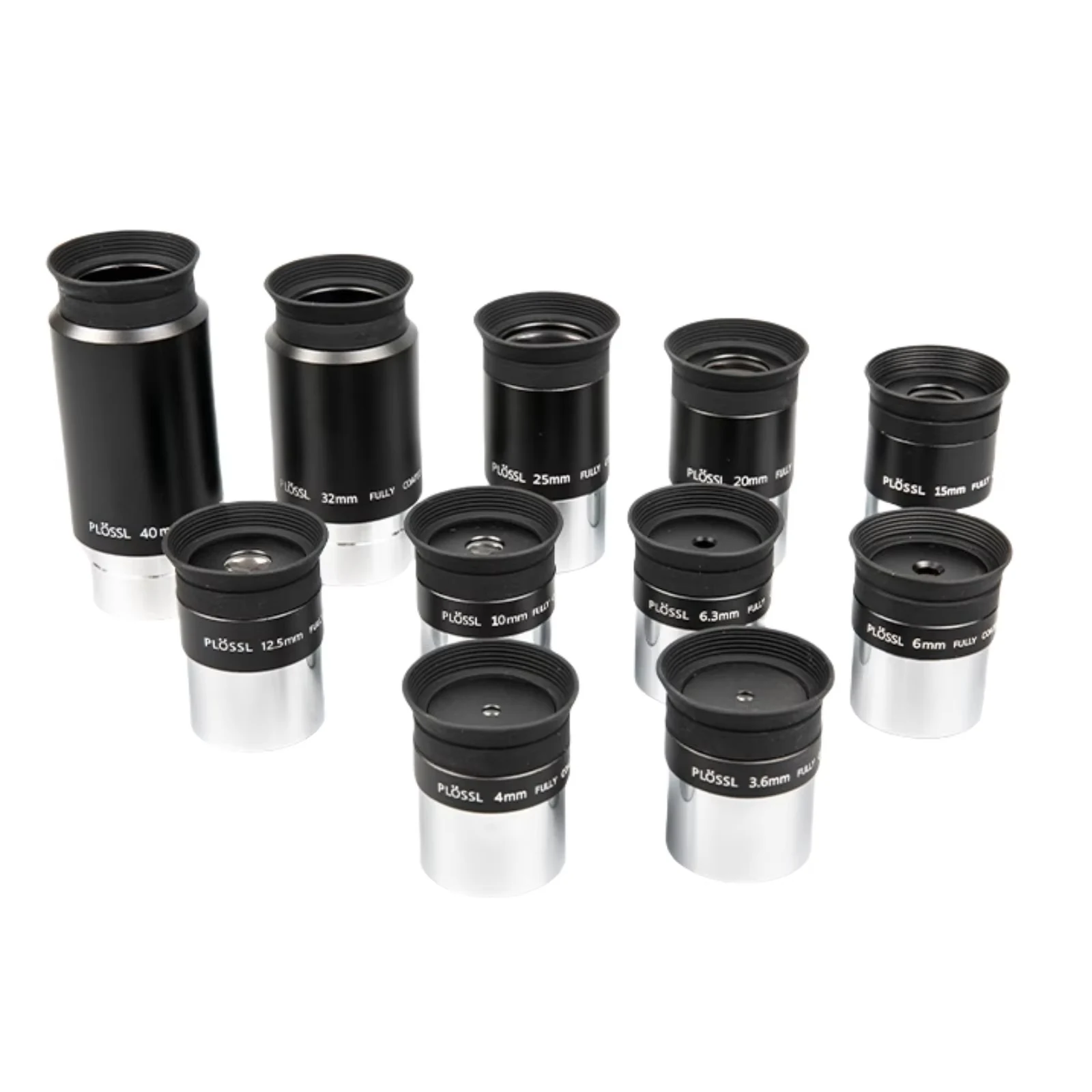 1.25″ Plossl Eyepiece 3.6mm-40mm for 1.25″ Astronomy Telescope