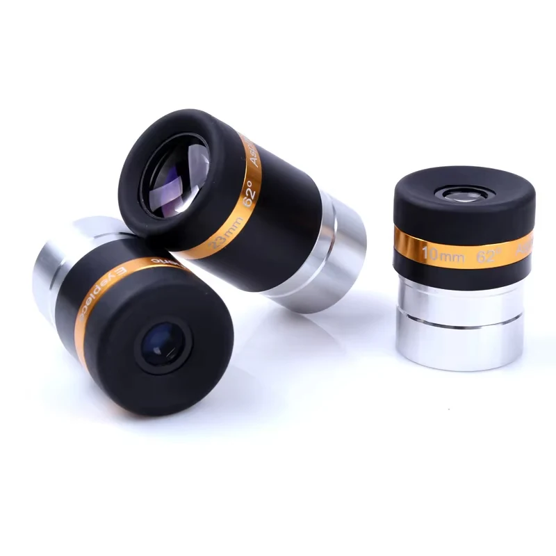 1.25‘’ 4mm 10mm 23mm 62 Degrees Astronomical Telescope Eyepiece