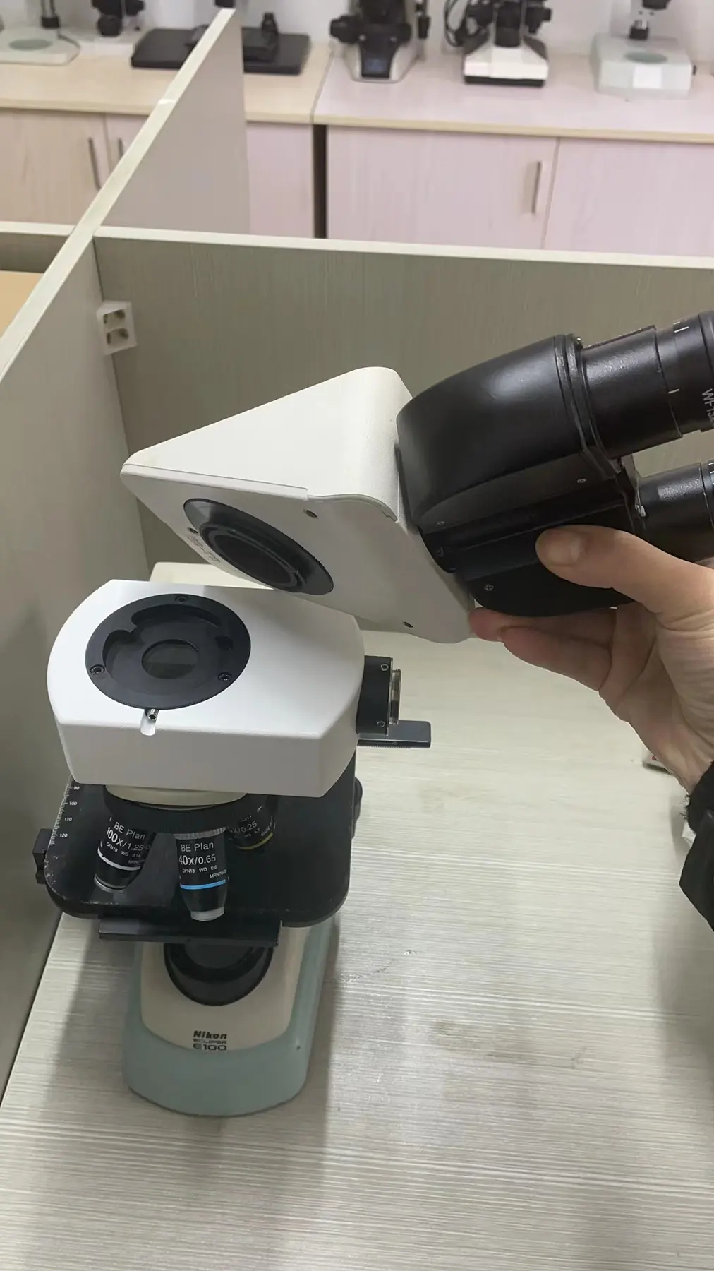 CCD Interface Beam Splitter Binocular Upgrade Trinocular for Olympus Nikon Leica Microscope
