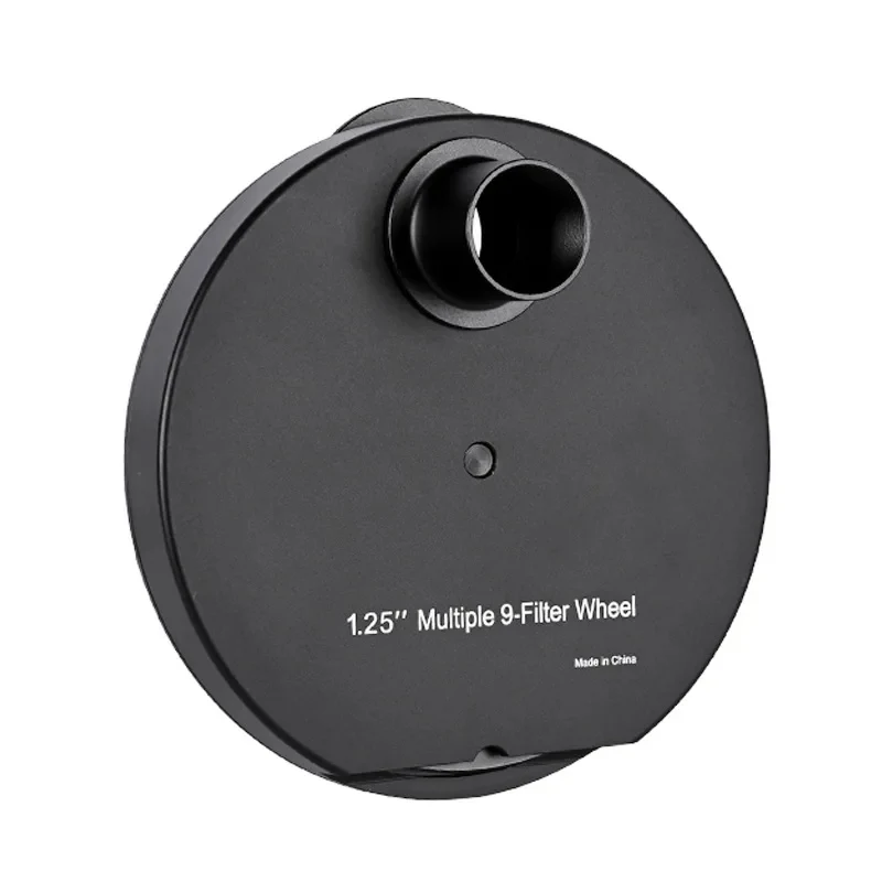 9-piece 1.25 Inch Manual Filter Wheel Astronomy Accessory Deep Space