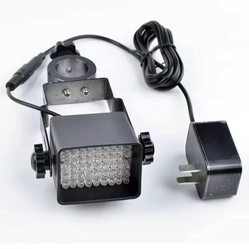 Adjustable 61 LED Microscope Side Light 25/32mm Square Lamp