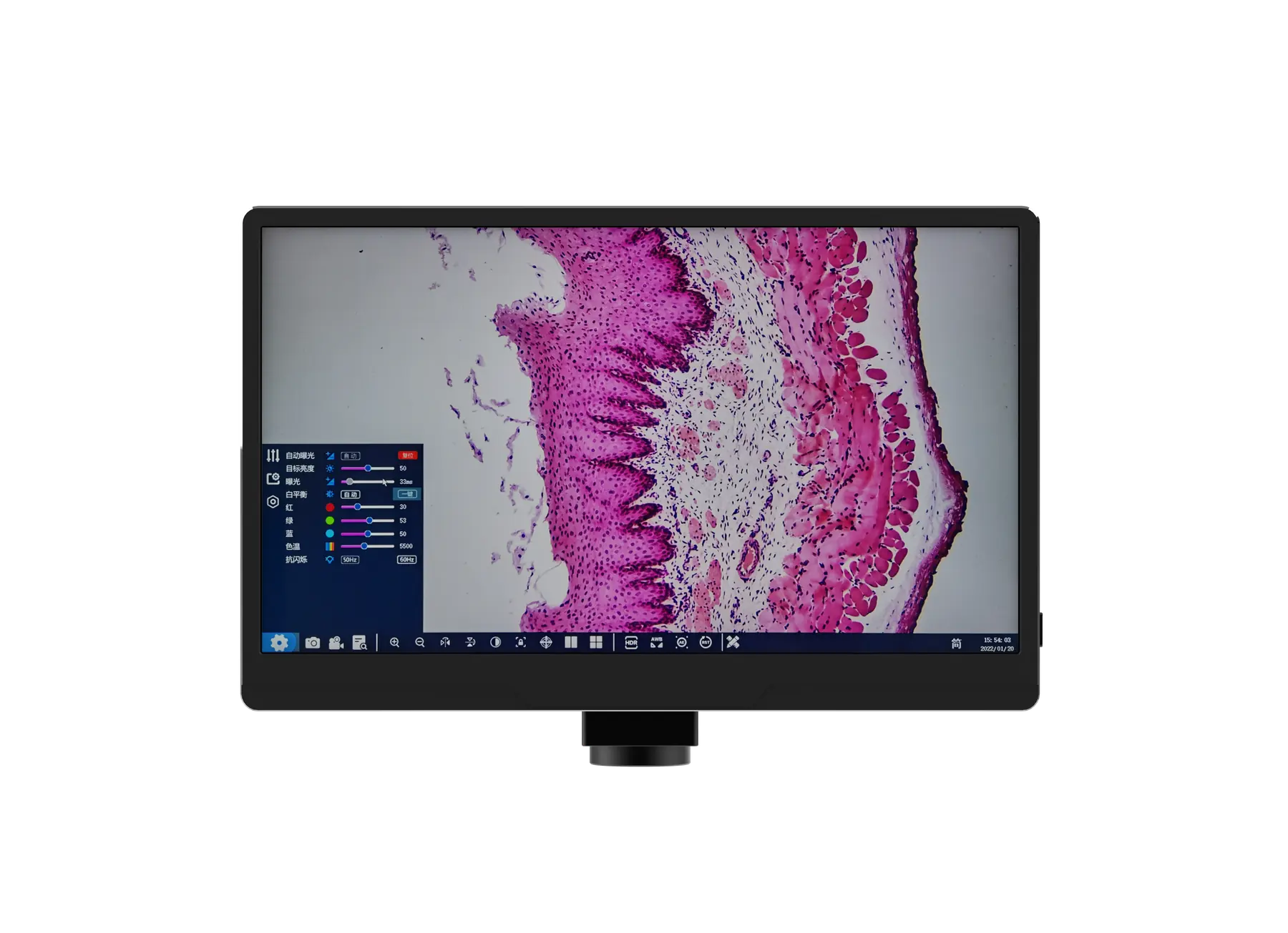 AM5613 11.6” WiFi Industrial Camera Screen for Microscope