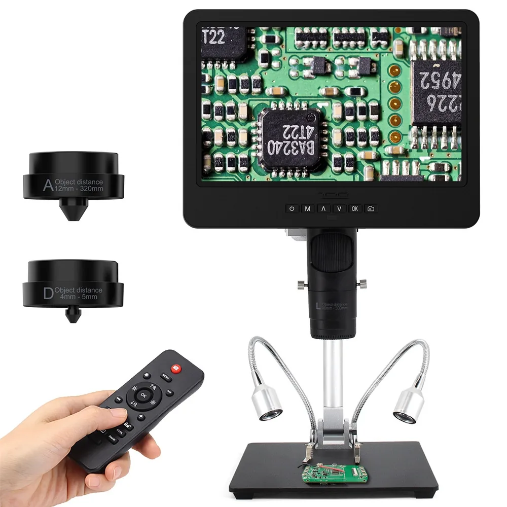 MD206 7” LCD Display Digital Microscope Electronic DIY Soldering