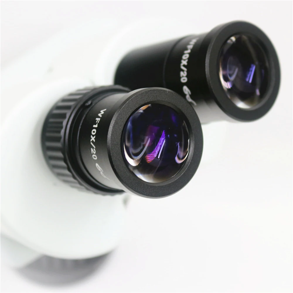 XT60 10/20/30/40X Stereo Microscope Head WD 100mm
