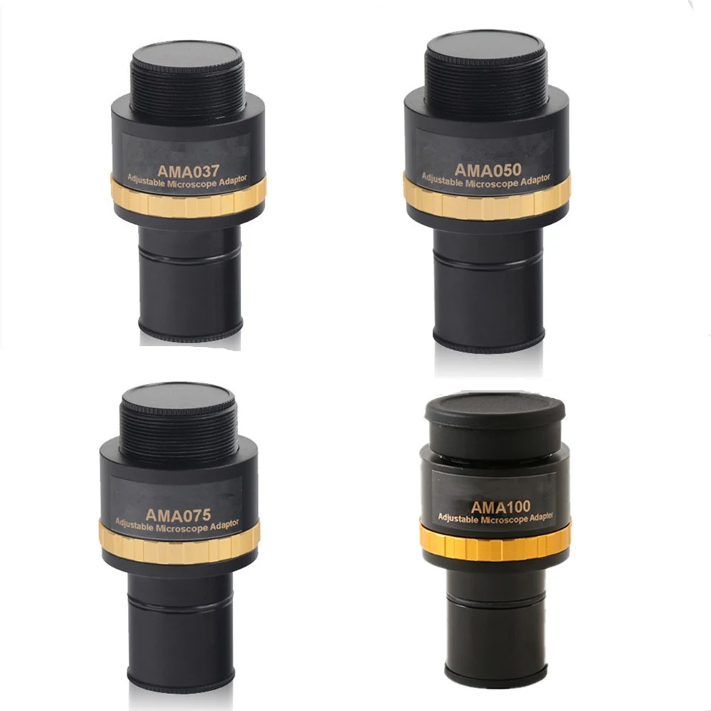 AMA 23.2mm Eyepiece to Adjustable Microscope Eyepiece Adapter
