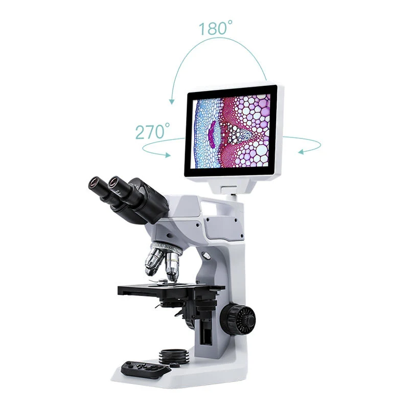 S300 1080P 5M 8M 16M HD Digital LCD Biological Stereo Microscope