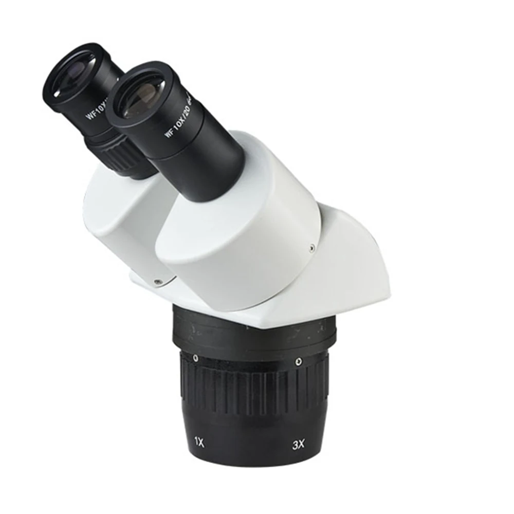 XT60 10/20/30/40X Stereo Microscope Head WD 100mm