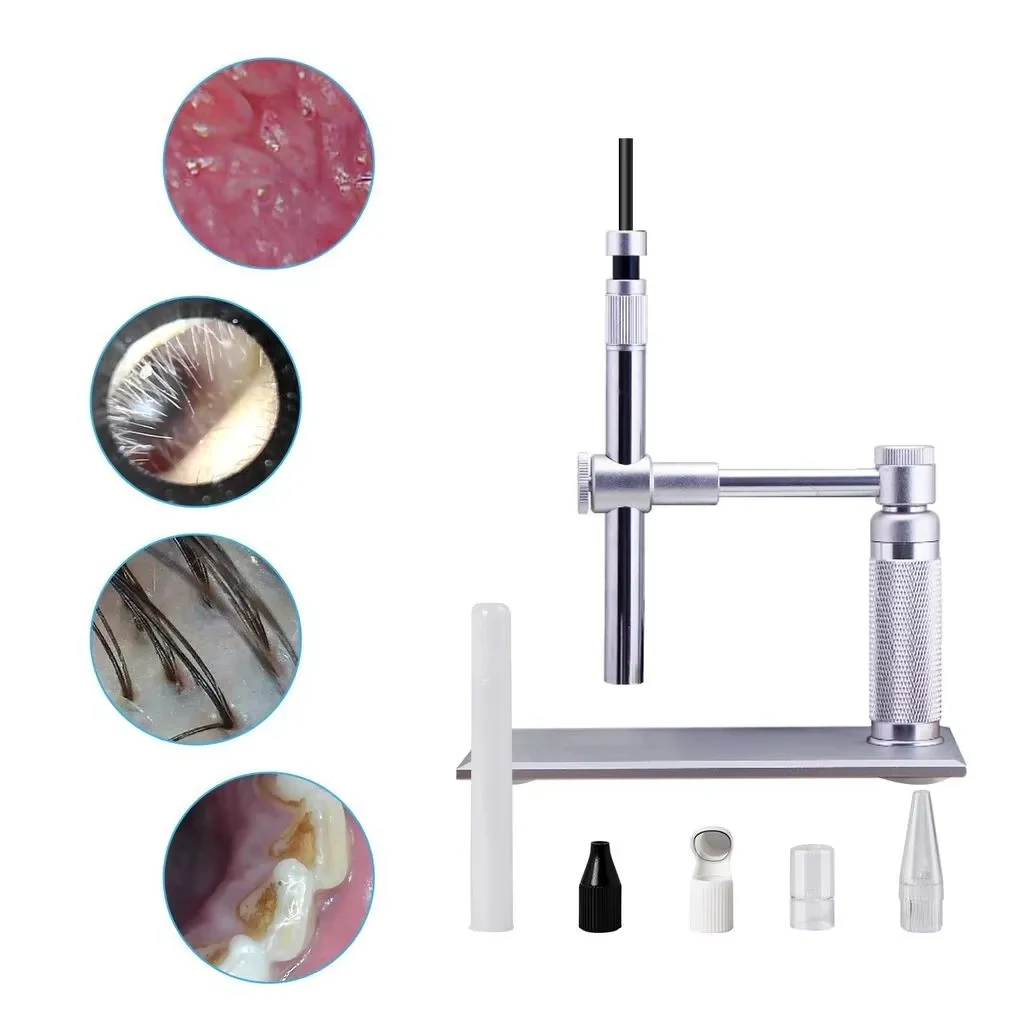 2M USB Digital Microscope 1-500X Endoscope for Windows