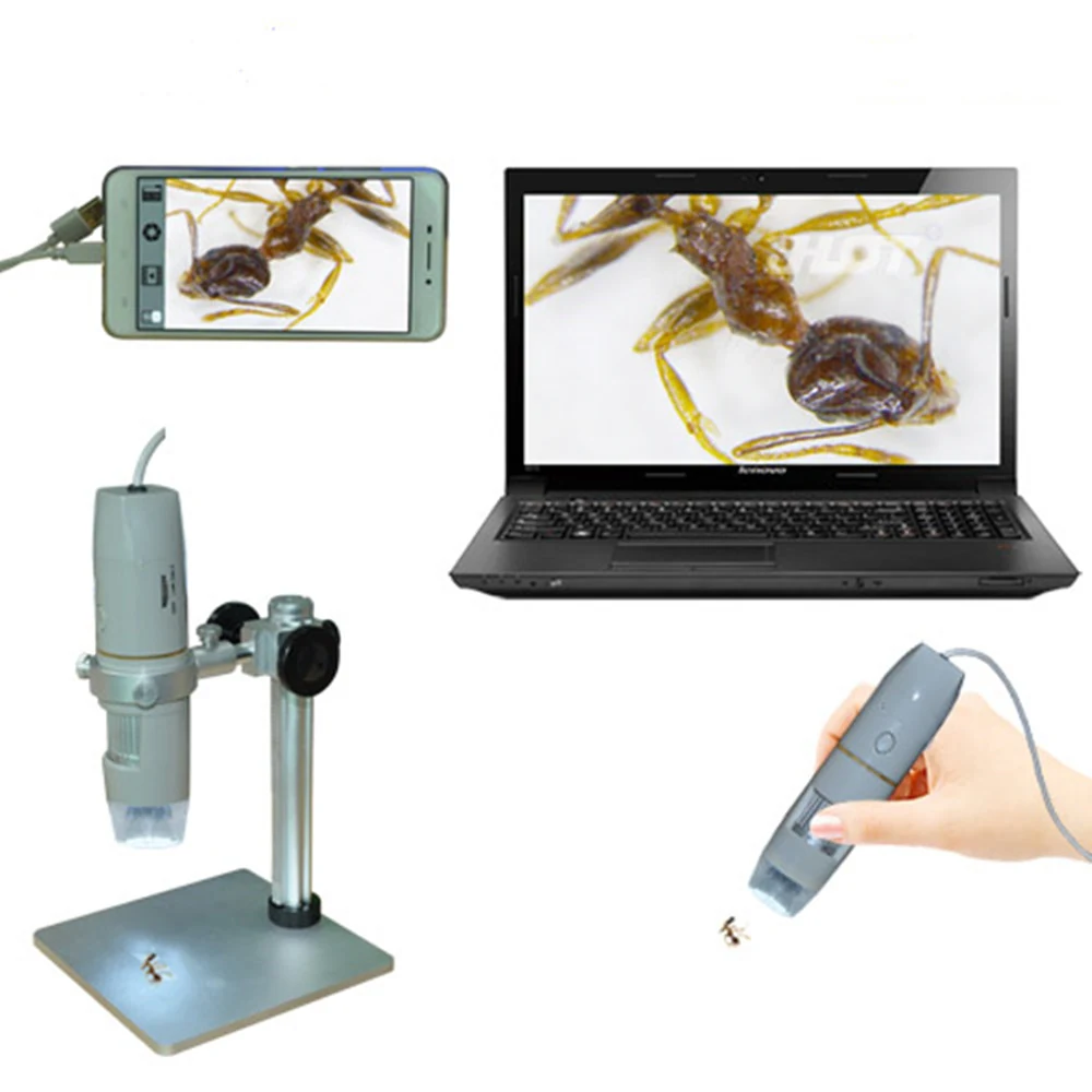 HT-60S 500X Stand Digital Microscope Skin and Hair Analysis