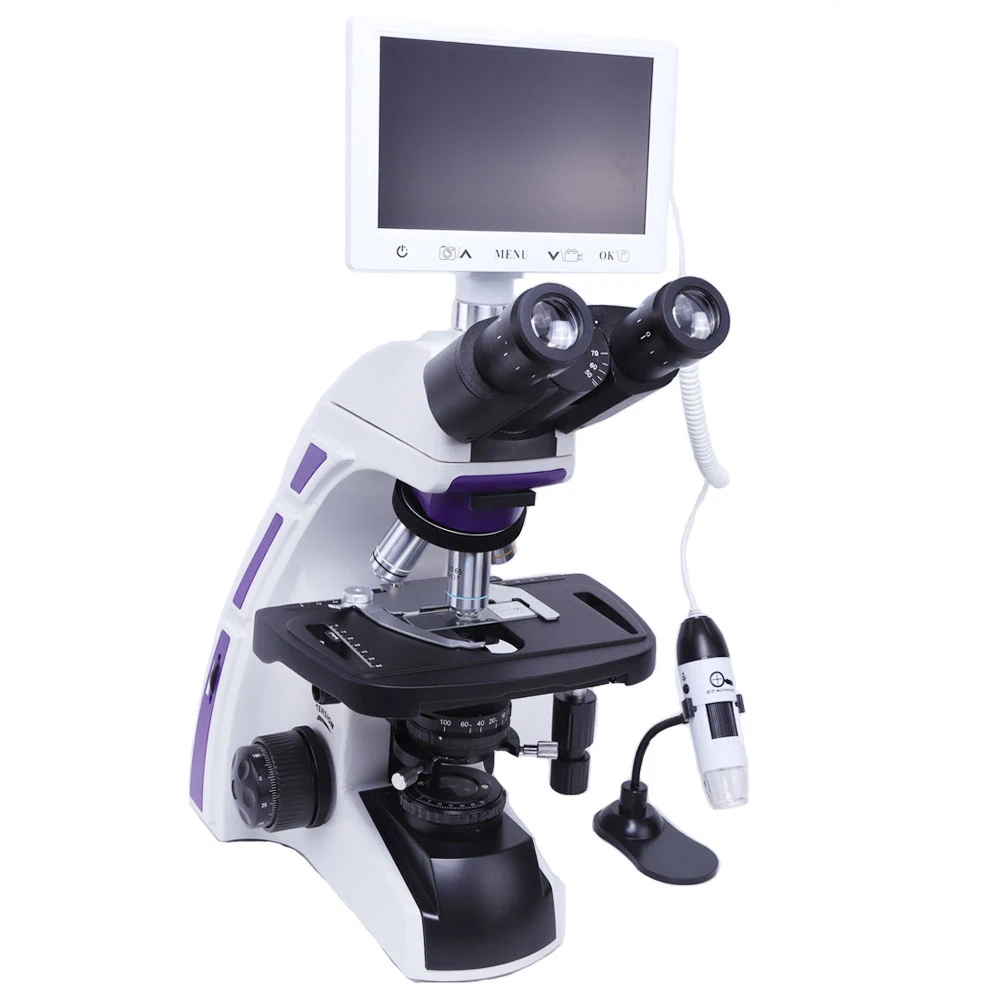 LCD1000 Digital LCD Biological Microscope for School Teaching