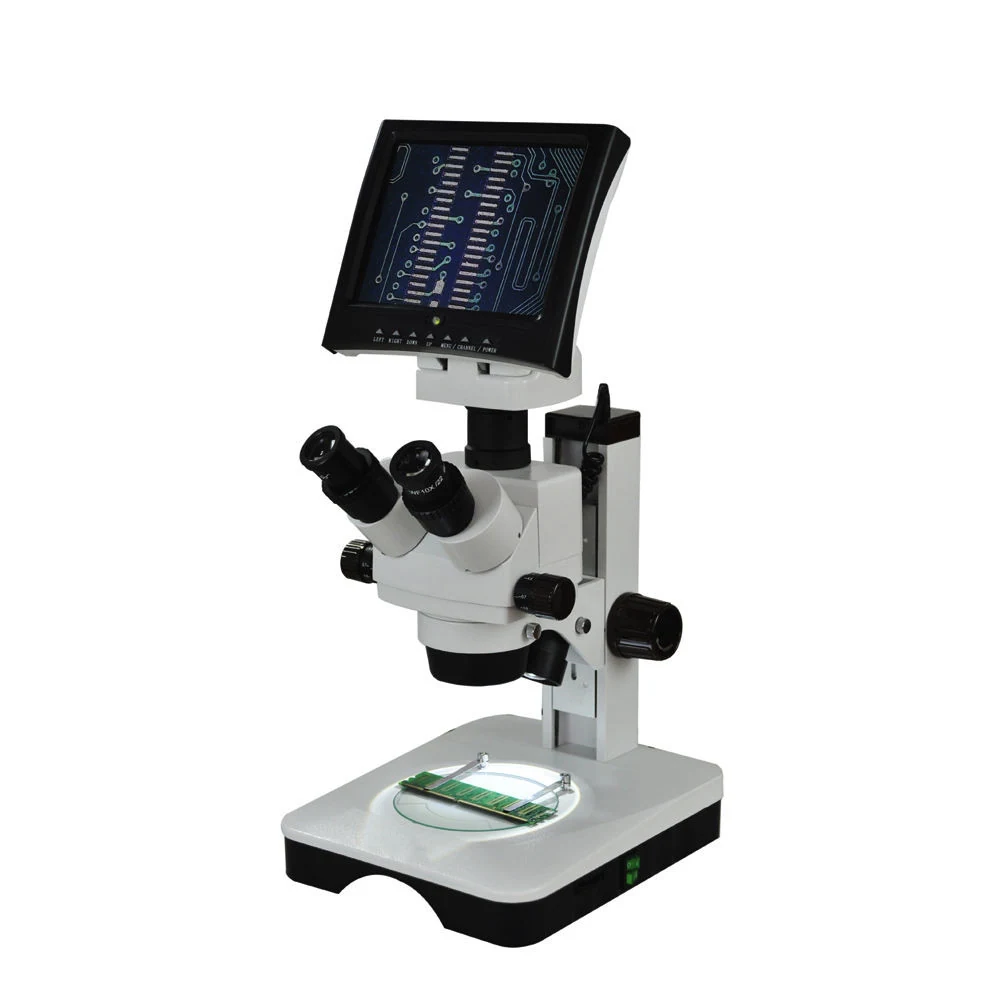 LCD900 Digital LCD Stereo Microscope for Lab and Education