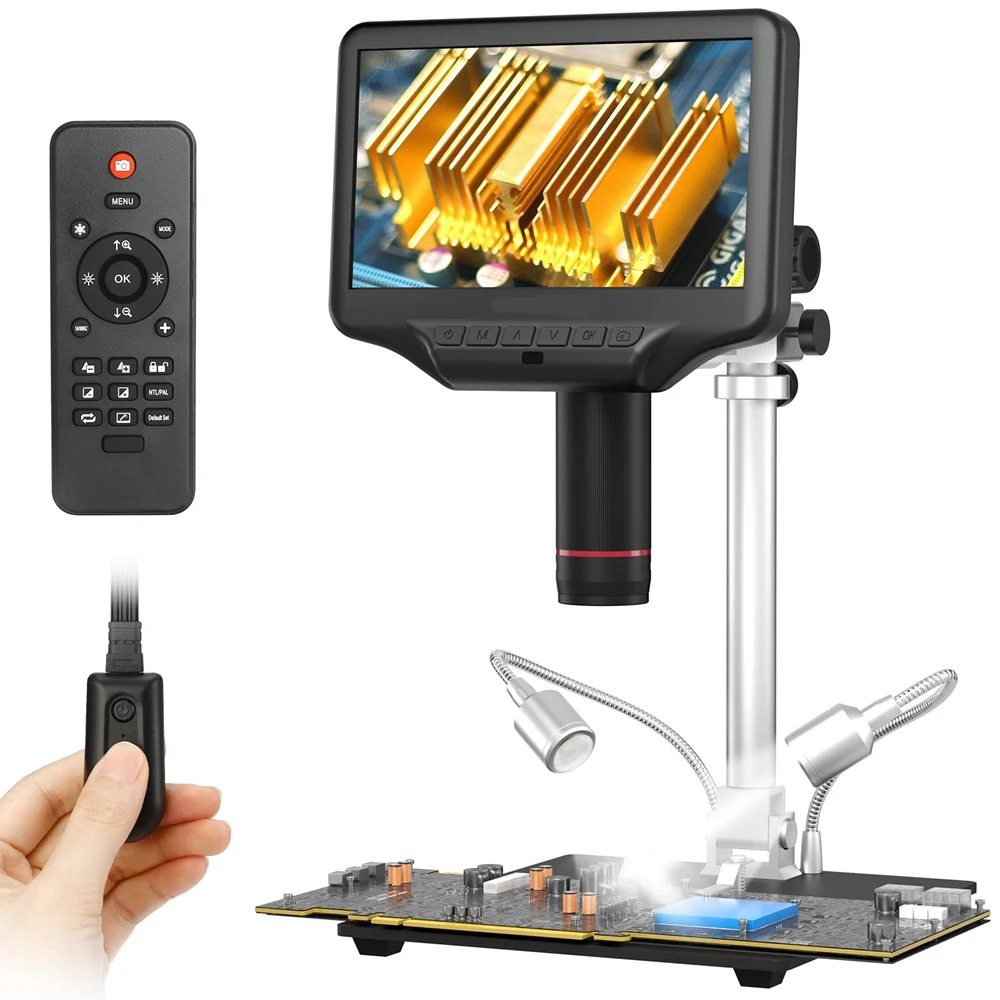 MD407Pro 4M 270X 7” USB HDMI Digital Microscope