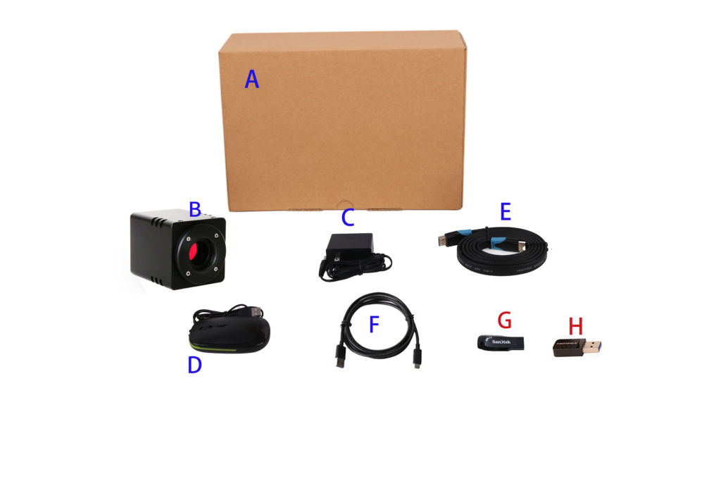 XFCAMTOP MINI packaging overview